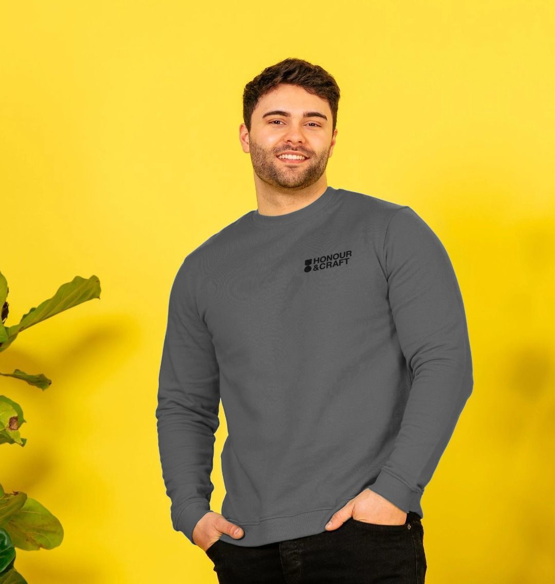 Honour & Craft Men's Organic Cotton Jumper