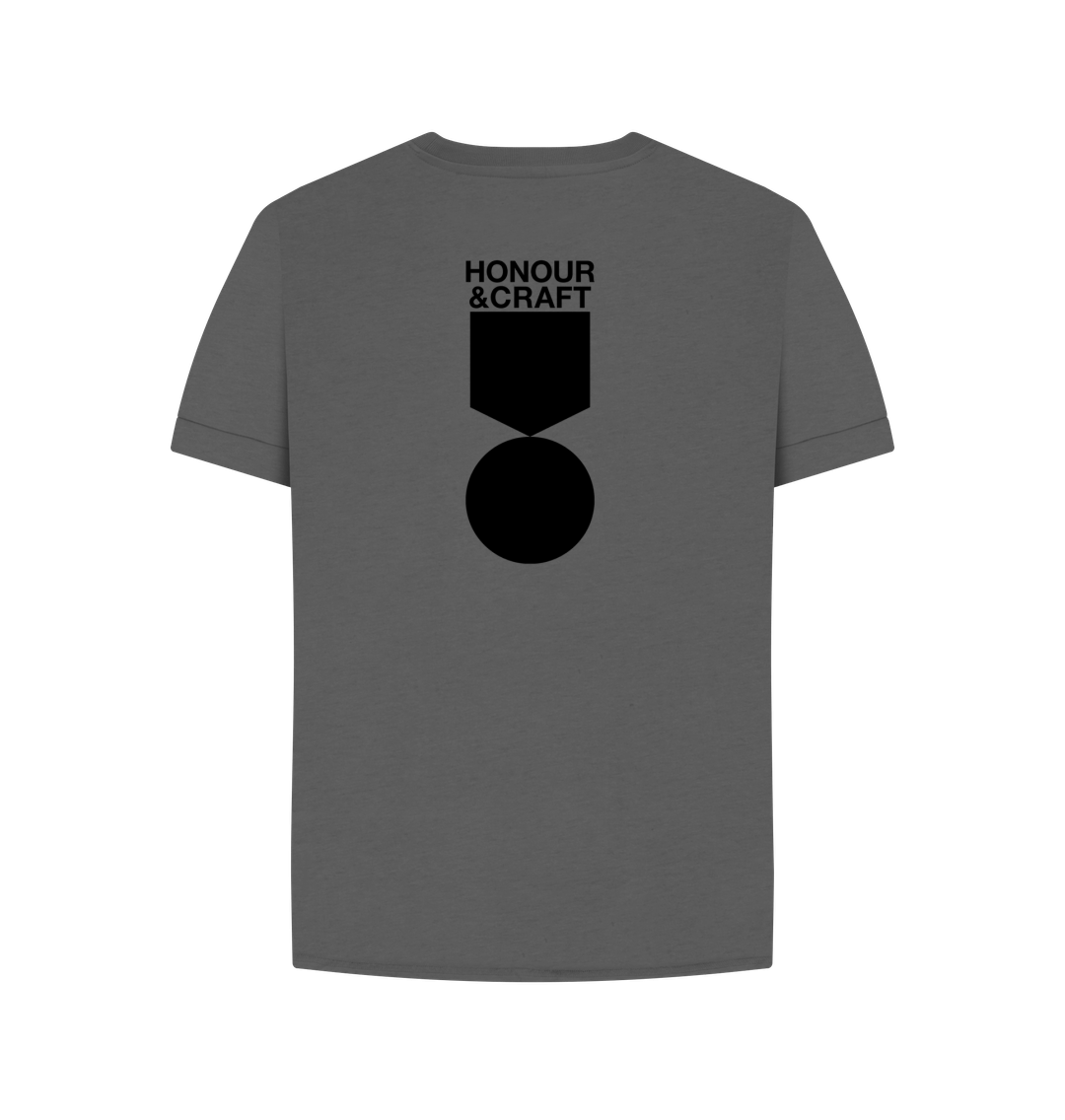 Honour & Craft Women's Relaxed Fit Organic Cotton Tee