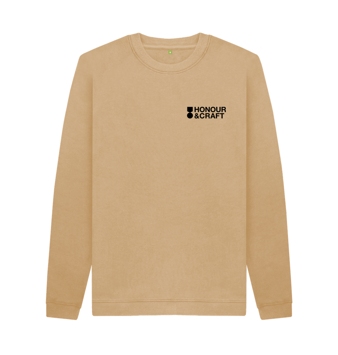 Sand Honour & Craft Men's Organic Cotton Jumper